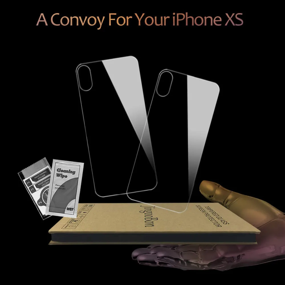 Back 9H Tempered Glass For IPhone X XR XS Max Full Cover Screen Protector For IPhone 5 6 6S 7 8 Plus Glass Back Protective Film (16)