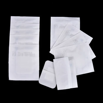 

Breathable Non-woven Sterile Medical Adhesive Wound Dressing Bandage Band aid 10PCs 6x7cm