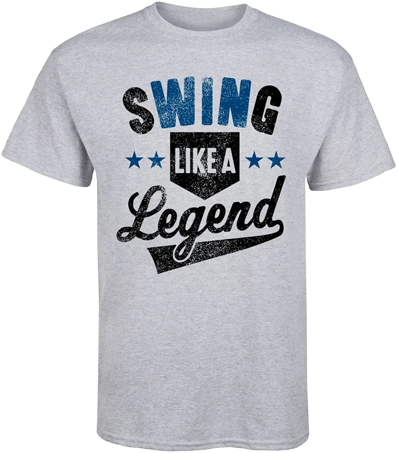 Мужская футболка с надписью Swing Like A Legend Лидер продаж крутая летняя 2020 дышащая