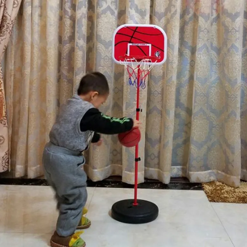 

CHILDREN'S Basketball Stand Adjustable Indoor Shooting Frame Baby Ball Boy Ball Sports Toy Household Basketball Stand