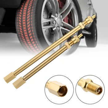 

Brass Tire Repair Tools Tire Valve Stem Extension Pole Caps Extender Straight Bore For Car Truck Motorcycle Valve Stem Tool#PY10