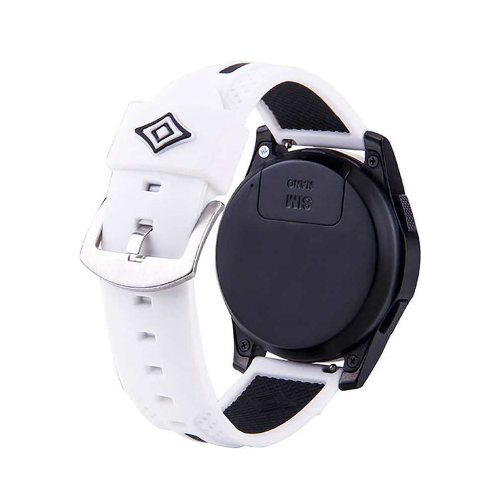 Замена Универсальный 22 мм Браслет Ремешок силиконовый ремешок для samsung Gear2 R380 пояс Удобный спортивный ремешок
