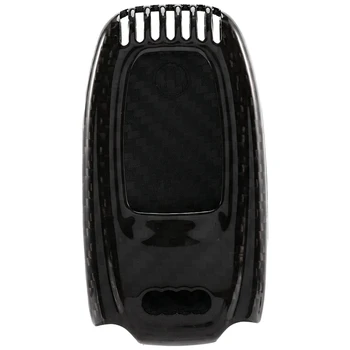 

Premium Real Carbon Fiber Snap on Case Key Fob Case Fit for AUDI A3 A4 A4L A5 A6 A6L A7 S4 S5 S7 A8L