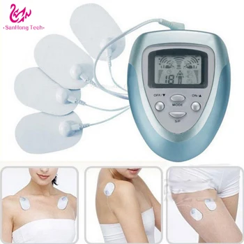 

Portable mini TENS electric body digital physical therapy massager