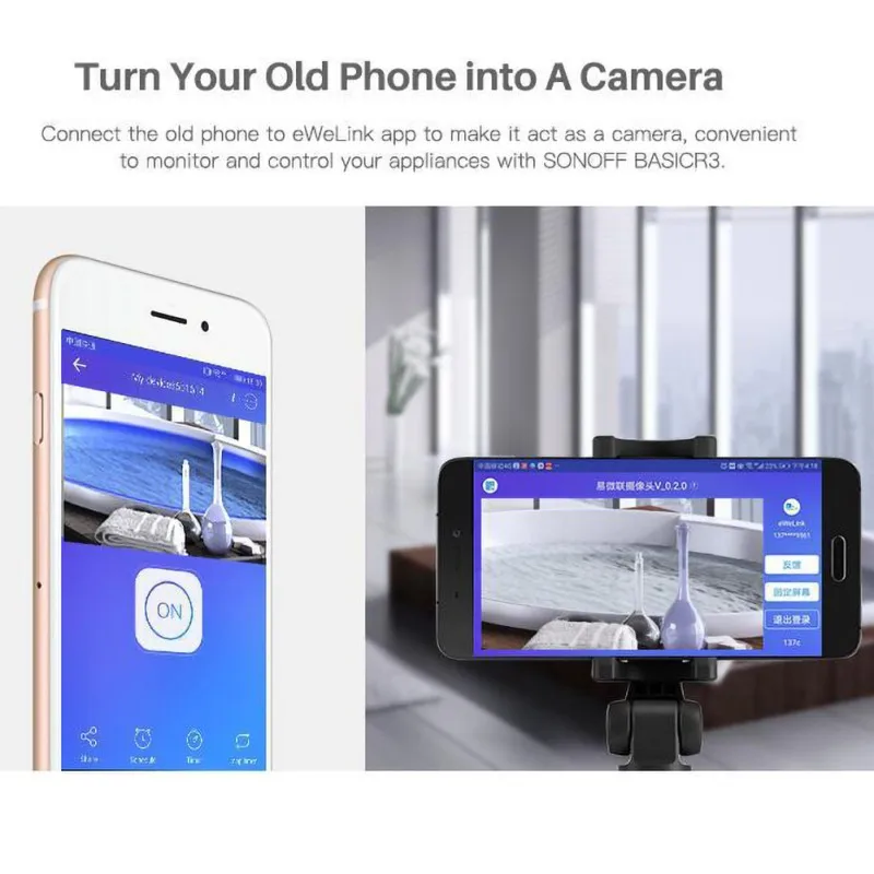 Smart ON OFF WiFi переключатель Поддержка app/433 RF/LAN/голосовой пульт дистанционного управления DIY режим работает с Alexa Google Home