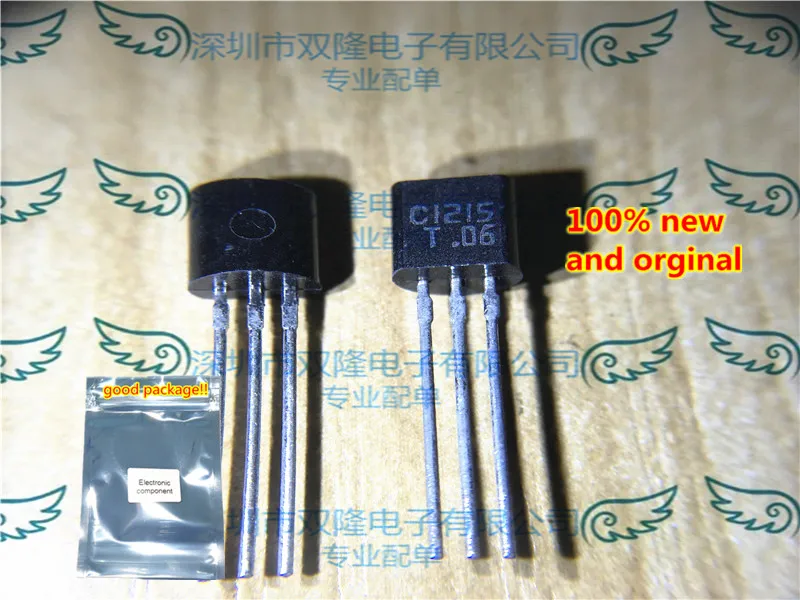 10 шт. и 2SC1215-T C1215 TO-92 0.05A/20V на
