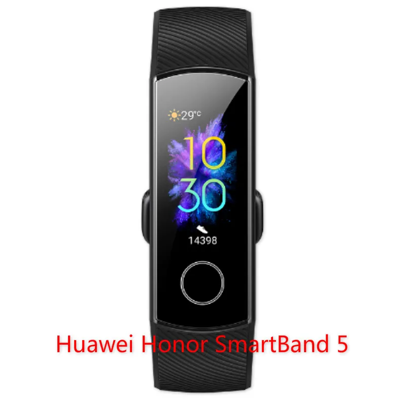 Оригинальный Смарт-браслет Huawei Honor 5 умный Браслет цветной сенсорный Amoled дисплей