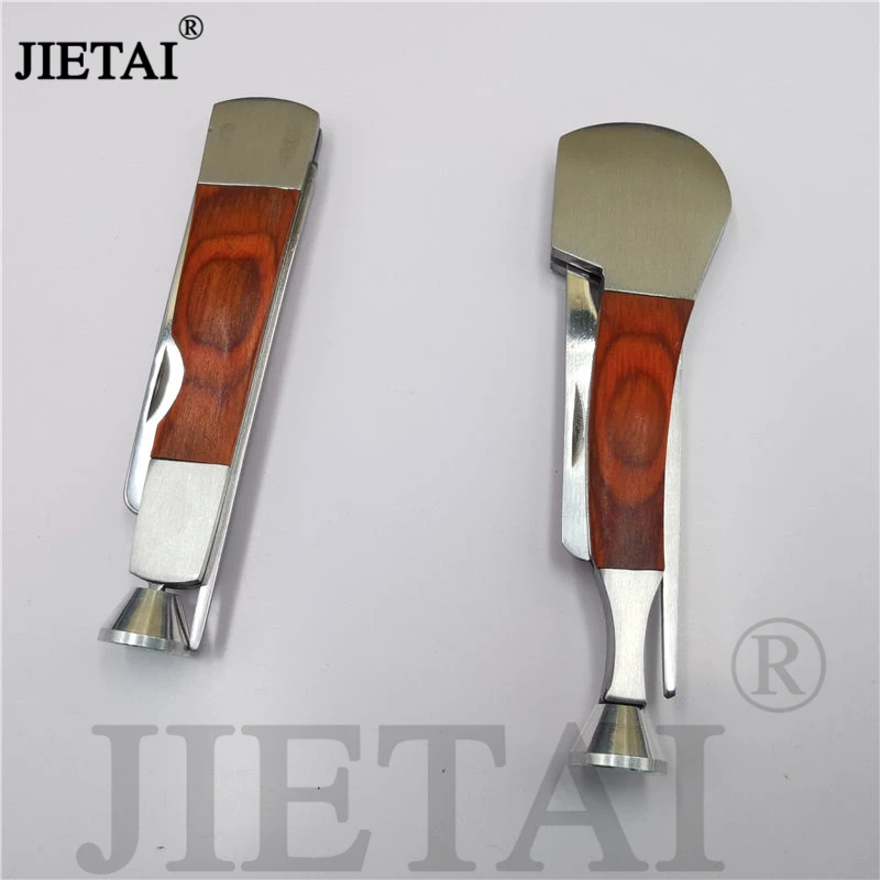 Wooden Smoke Knife Scraper Bar Pressure Rod Needle Repair Tobacco Pipes Accessories
