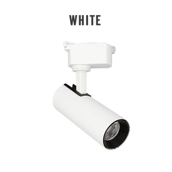 

COB LED Track Light 12W 20W 30W Rail Lamp Indoor Lighting AC 220V 240V Angle Adjustable Spotlight Clothing Store Dressing Room