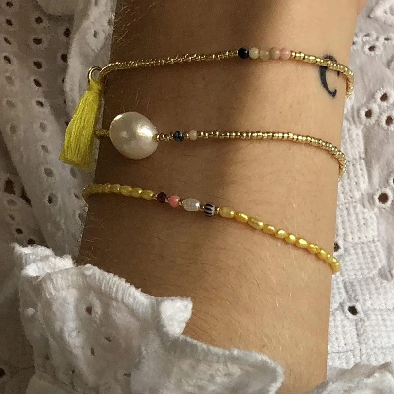 Heren нарукавная повязка pulsera plata wrap braclets для женщин bransoletki браслеты на руку в стиле ретро пресноводный браслет, жемчужные бусы для женщин