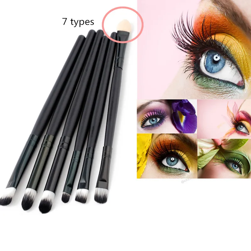 Набор кистей для макияжа 6 шт./компл. набор профессиональных глаз теней подводки