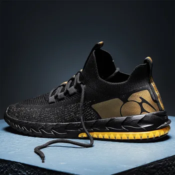 

2020 Spring Fly Woven Coconut Shoes Versatile Casual Shoes Mesh Athletic Shoes MEN'S SHOES 0329