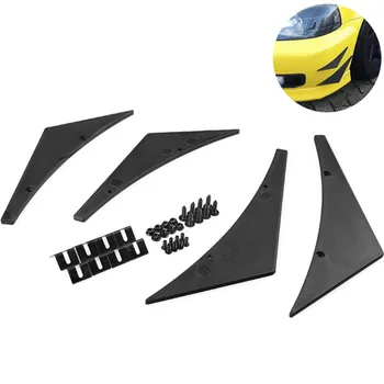 

Universal Car Front Bumper Lip Splitter Auto Body Kit Car Spoiler Canards Valence Chin Accessory