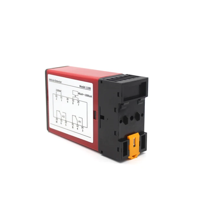 220V Single Channel Traffic Control Vehicle Safety Loop Detector for barrier swing Sliding Gate Opener Car Parking 3