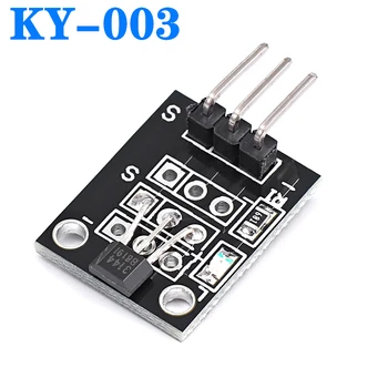 

New KY-003 A3144 Standard Hall Magnetic Sensor Module Works with Arduino Boards KY003 for Arduino