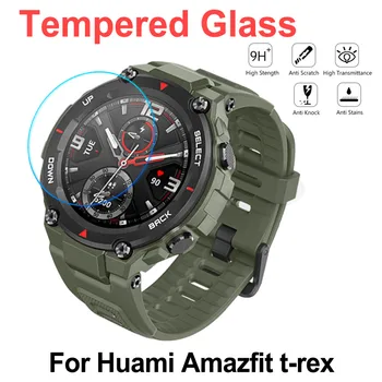 

New 2020 9H Protective Screen Protector for Amazfit T rex Tempered Glass For Huami Amazfit T-Rex Smart Watch Accessories