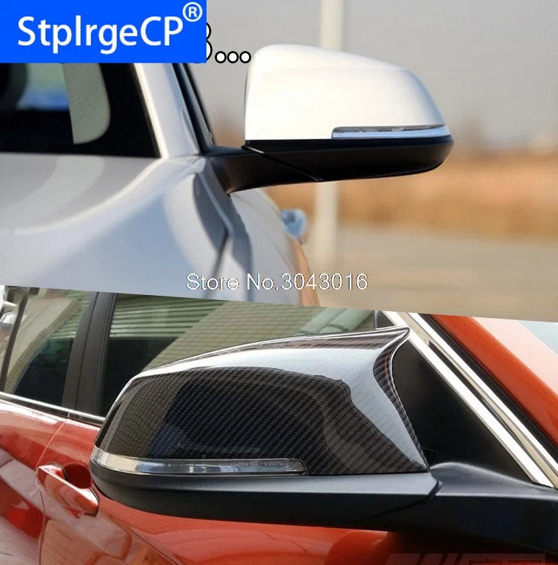 Для BMW 1 2 3 4 X Series F20 F21 F22 F23 F30 F31 F32 F33 F36 X1 E84 M3 M4 Look чехол для зеркала заднего вида из
