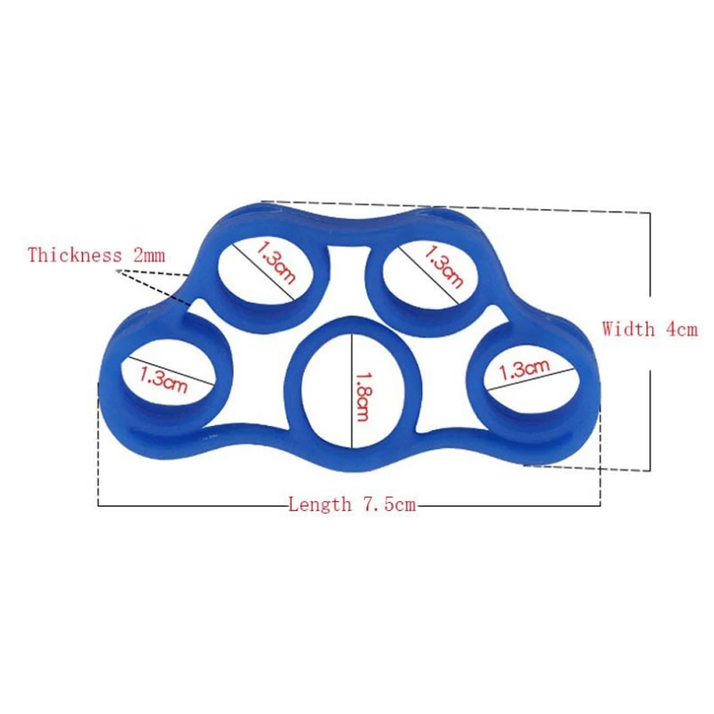 Силиконовый захват для пальцев силовой тренажер эспандер рукоятка запястье Йога