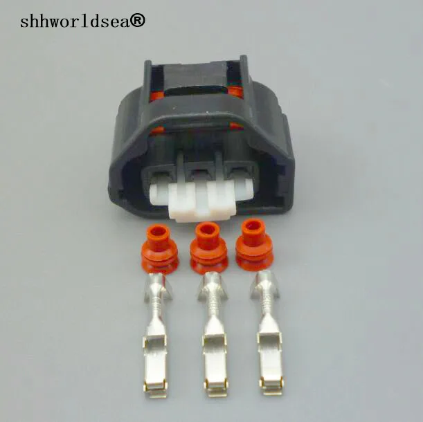 

worldgolden 3pin 2.2mm female housing plug for Toyota 1JZ-GTE 2JZ-GTE R152 W58 V160 VSS wire sensor connectors 90980-11143