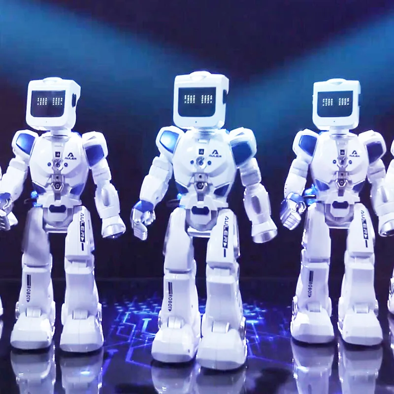 Voice Control RC Robot With English Music Water Driving Dancing Intelligent Remote Control Action Figures Toys