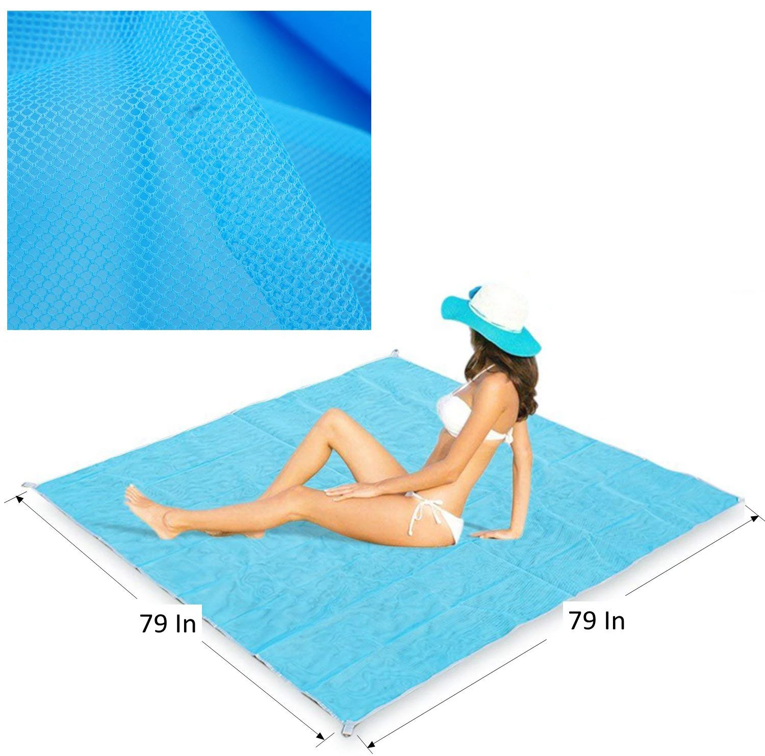 Beach Mat Magic Sand Beach Towels Blanket Portable Anti Sand Towel Towel Travel Summer Mat Dropshipping Large Beachtowel Floor Mat