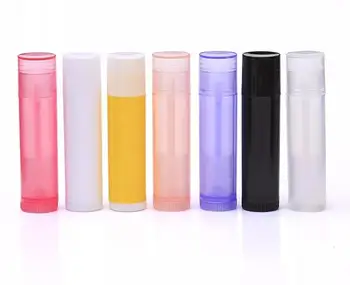 

100pcs Lip Balm Tube Empty Plastic Lip Balm Tube Lipstick Tube Chapstick Containers Lipstick Containers for Handcraft DIY Bottle