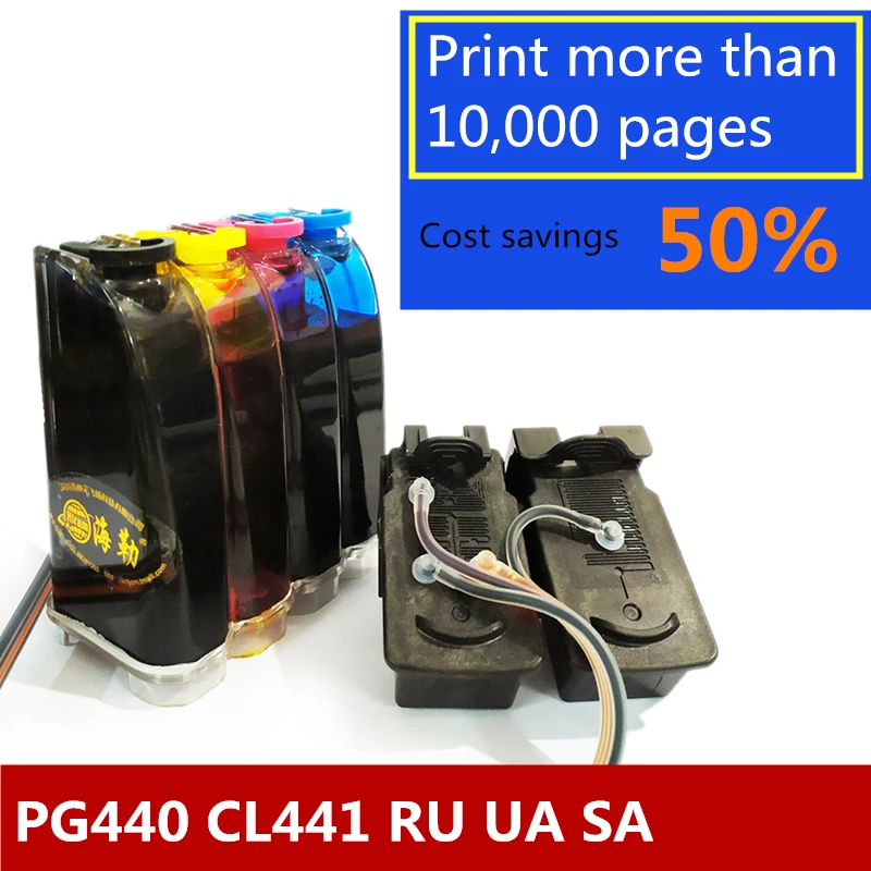 PG 440 CL441 обновления система непрерывной подачи чернил для Canon PIXMA MG3540 MG3640 MG4240 MG3640 MG2140 MG4140 MX438 518 378 MX438