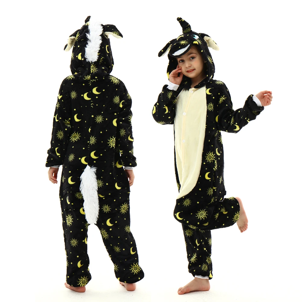 baby girl nightgowns Kigurumi Suit for Children Winter Overalls Warm Kids Pajamas For Girl's Pjs Baby Boy Nightwear Anime Unicorn Pijama Toddler Home best nightgowns