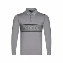 Новинка, одежда для гольфа с закрученным верхом, дышащая футболка с длинным рукавом JL Golf, 4 цвета, рубашка, S-XXL, одежда для гольфа