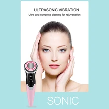 

Face Massager Skin Rejuvenation Radio Mesotherapy LED Facial Lifting Beauty Vibration Wrinkle Removal Anti Aging Radio Frequency