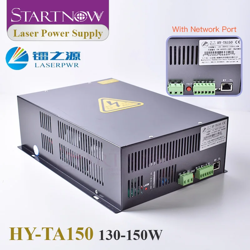 

Startnow CO2 Laser Power Supply HY-TA150 110/220V PSU Laser Cutting Machine Spare Parts HY Source For 130W 150W CO2 Laser Tube