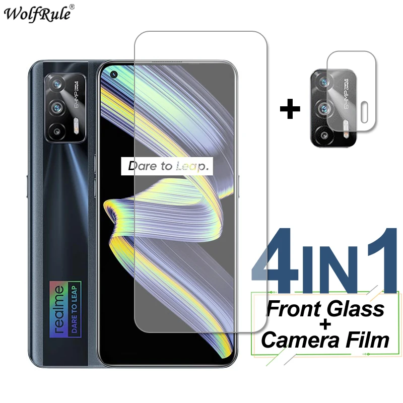 Protective Glass For Realme X7 Max GT Neo Flash C20A C21 C20 7 Pro Screen Protector Tempered Glass Phone Lens Film For Realme GT