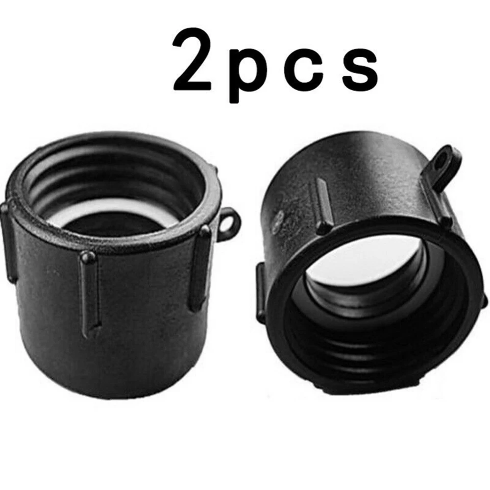 

2Pcs 1000L IBC Water Tank 2INCH Heavy Duty BSP Adaptor Barrels Valve Parts