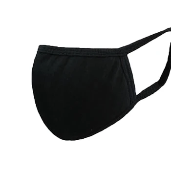 

Anti-dust Reusable Cotton Mouth Face Masks Mouth Cover for Man and Woman Kpop Cotton Black Mask Comfy Masks 2020