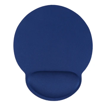 

1pc Memory Foam Mouse Pad Wrist Protector Unisex Mouse Mat Wrist Support Cushion for Home Office Blue
