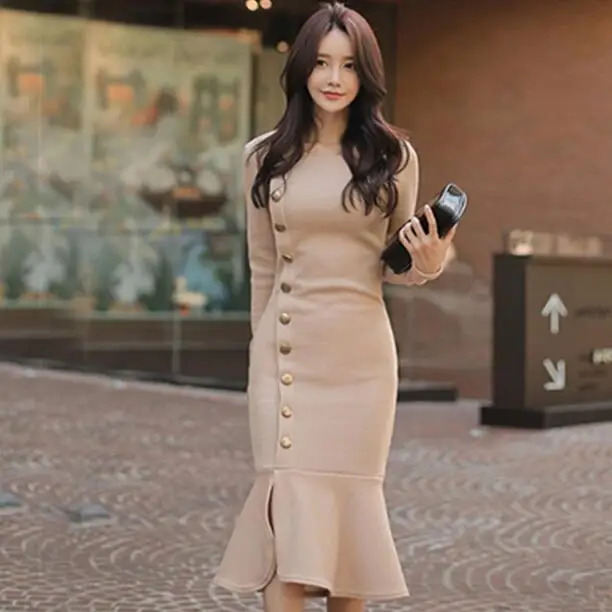 business sweater dress