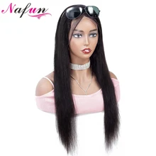 Cheap NAFUN 13x4 Lace Front Human Hair Wigs Peruvian Straight Lace Front Wigs For Women Non-Remy 150% Density Lace Wig Free Shipping Cheap NAFUN 13x4 Lace Front Human Hair Wigs Peruvian Straight Lace Front Wigs For Women Non-Remy 150% Density Lace Wig Free Shipping