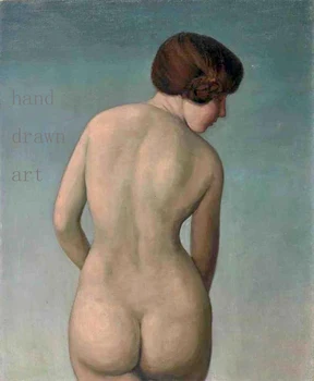 

Painter's hand-painted home decoration oil painting of Impressionist art on canvas: glamour art, body art