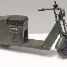 1/35 Современная мотоциклетная каучуковая фигурка модели наборы миниатюрный gk Unassembly Неокрашенная