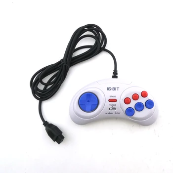 

16 bit handle controller 6 Button Gamepad Game controller for SEGA Genesis for SEGA MD Game Accessories