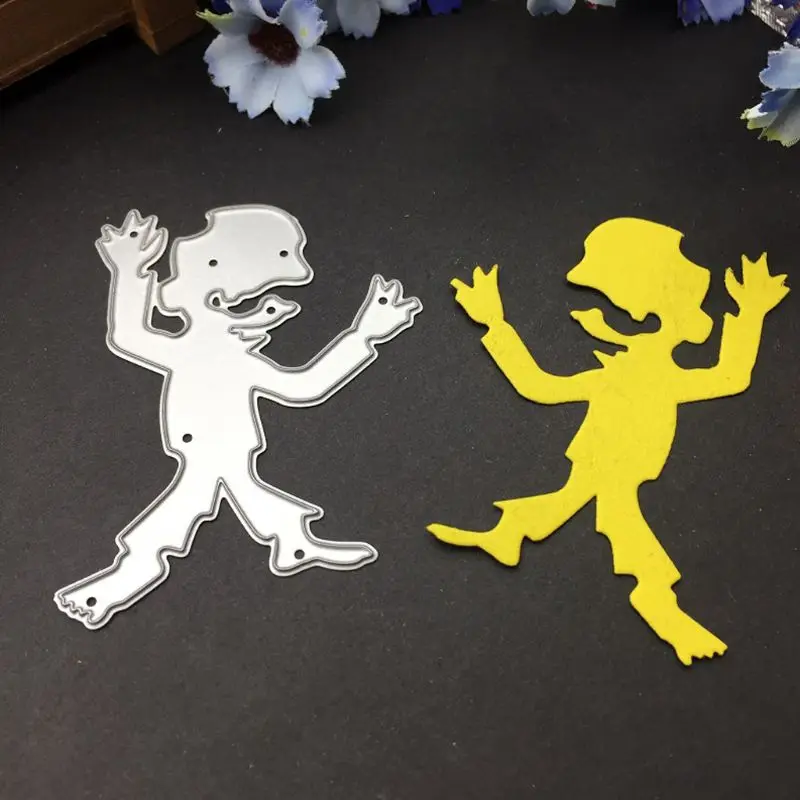 

1 set Halloween Surprised Metal Cutting Dies Stencil DIY Scrapbooking Album Stamp Paper Card Embossing Crafts Decor