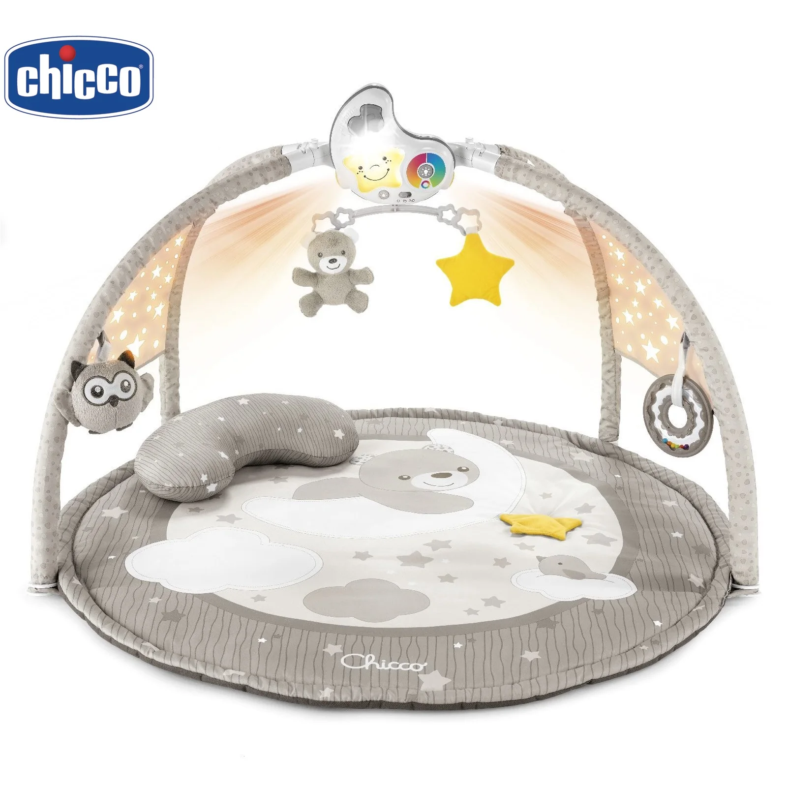 Игровой коврик Chicco Enjoy Colors Gym нейтральный|Коврики развивающие| |