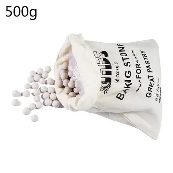 

500g Cordierite Pie Baking Beans Beads Press Stone Weights with Storage Bag New