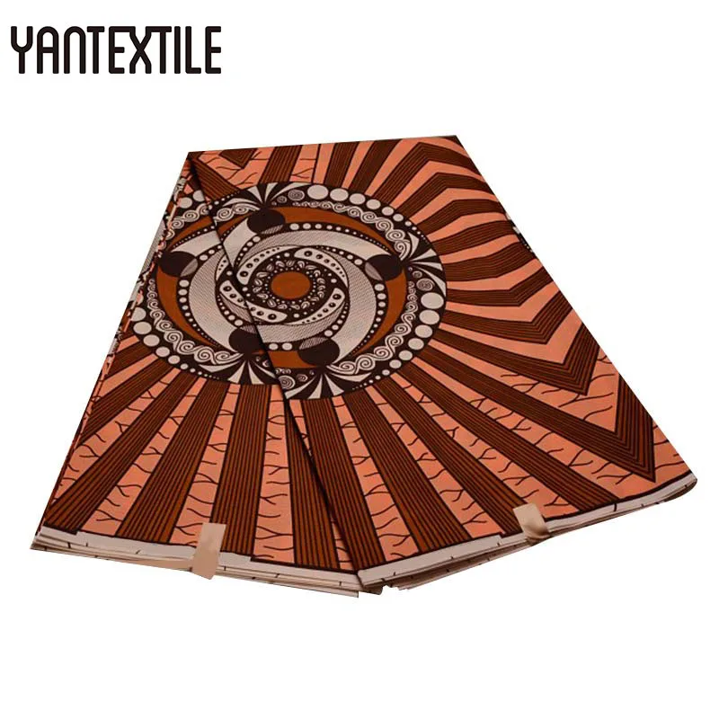 YANTEXTILE новая Анкара ткань Африканский Голландский Воск Принт Tissu Africain 3 ярдов настоящий воск Африканский батик ткань для свадебного платья