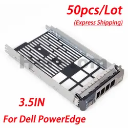 50 шт. KG1CH 3,5 "Hotplug жесткий диск лоток Caddy hdd кронштейн для Dell PowerEdge R430 R530 T430 R730, бесплатная доставка