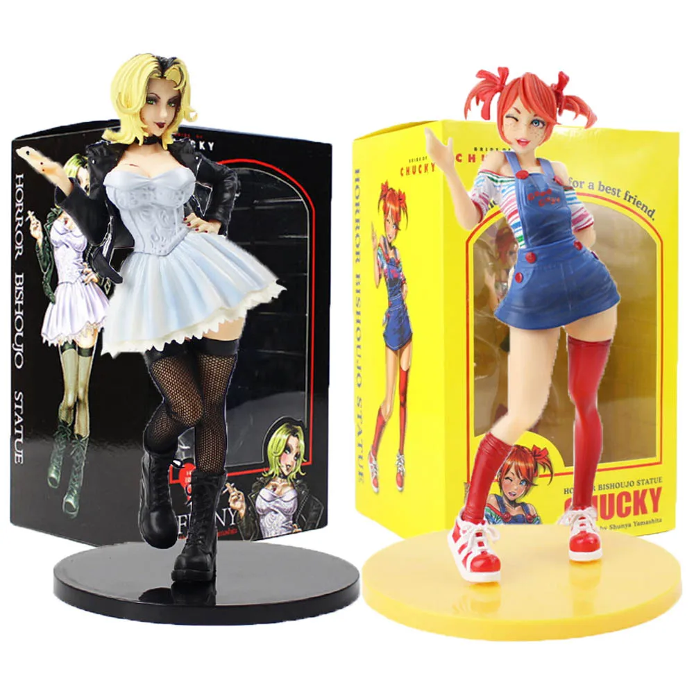 14-21 см NECA Невеста Чаки Тиффани ПВХ Фигурки ужас Bishoujo статуя детская игра модель