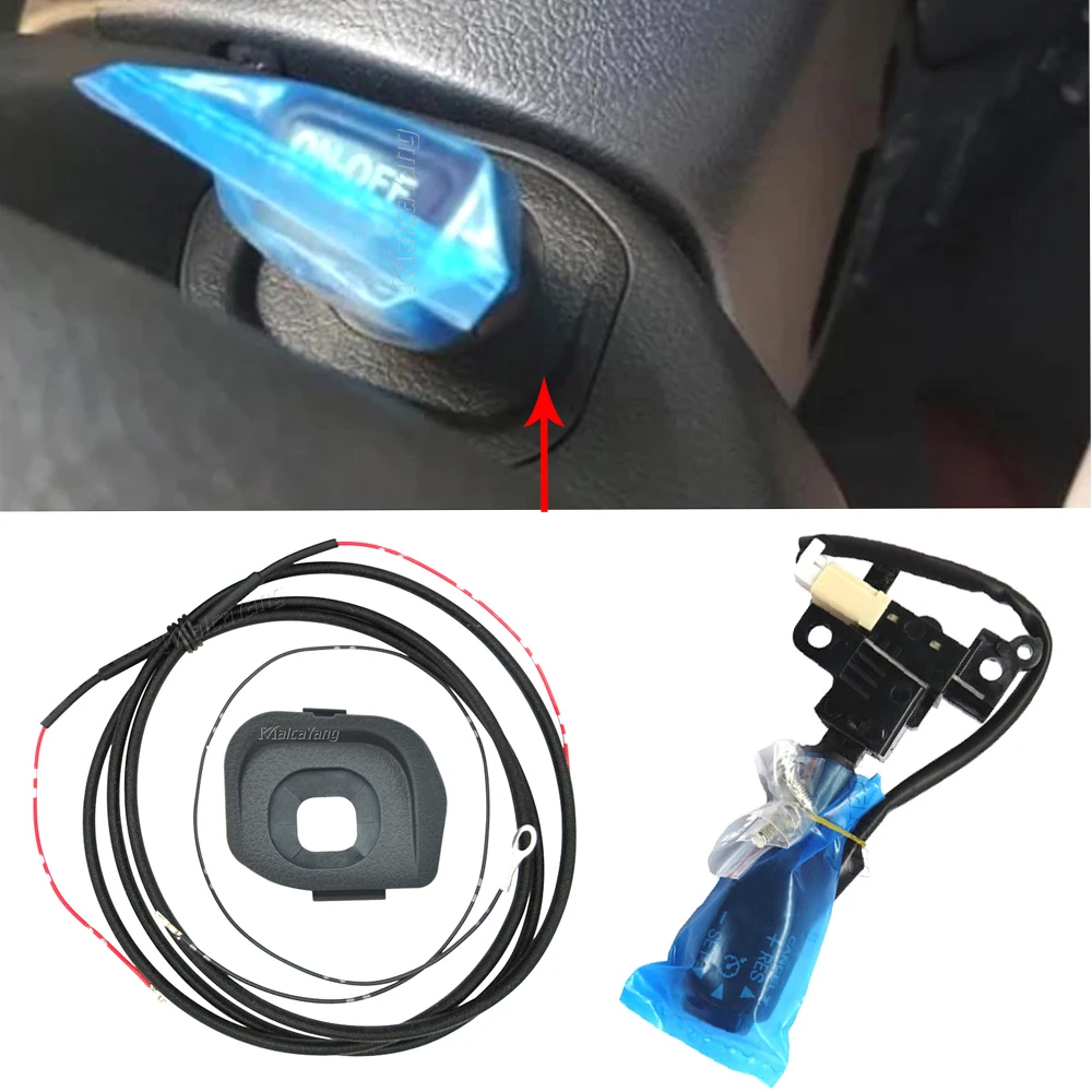Cruise Control Switch Steering wheel Dust Cover For Toyota Hilux revo fortuner 2015 SR5 M70 M80