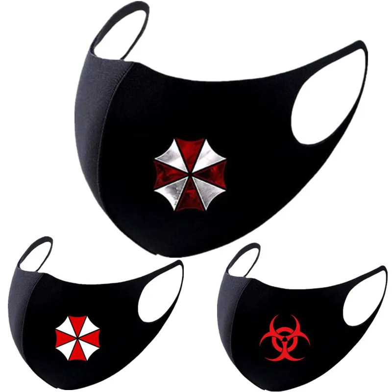 Umbrella Corporation Logo Game Cosplay Costume Face Mask Dustproof