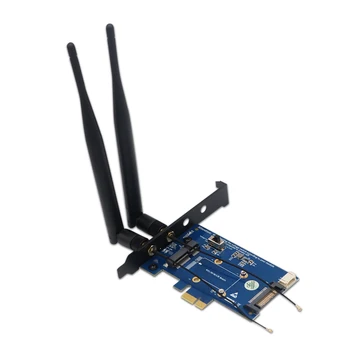 

Mini PCI-E to PCI-E 1X Adapter Wireless Bluetooth PCI Express Converter Module for GPS WiFi 3G/4G/LTE Card
