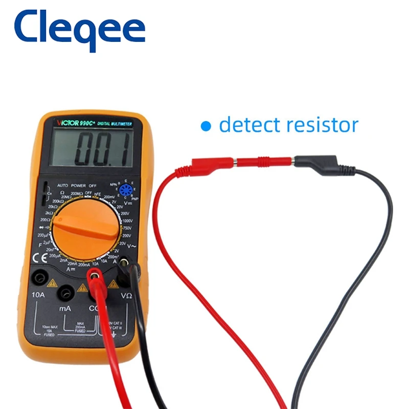 Banana Plug Kit U Type Probe Test with Protective Soft Silicone for Electrical Testing with Multimeter P1036A Banana Plug Kit U Type Probe Test with Protective Soft Silicone for Electrical Testing with Multimeter P1036A